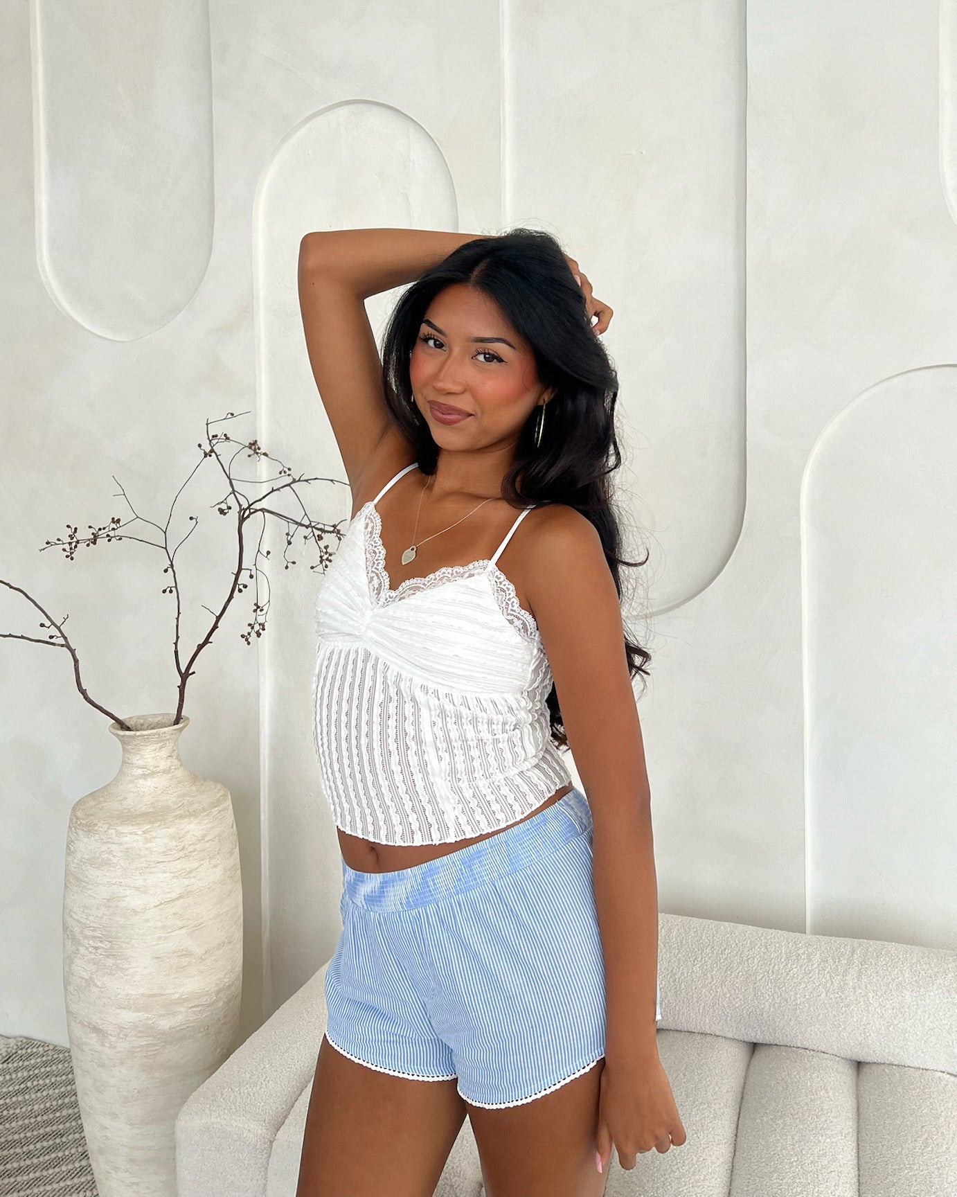 City Girl Textured Knit Cami Top – Marmol Boutique