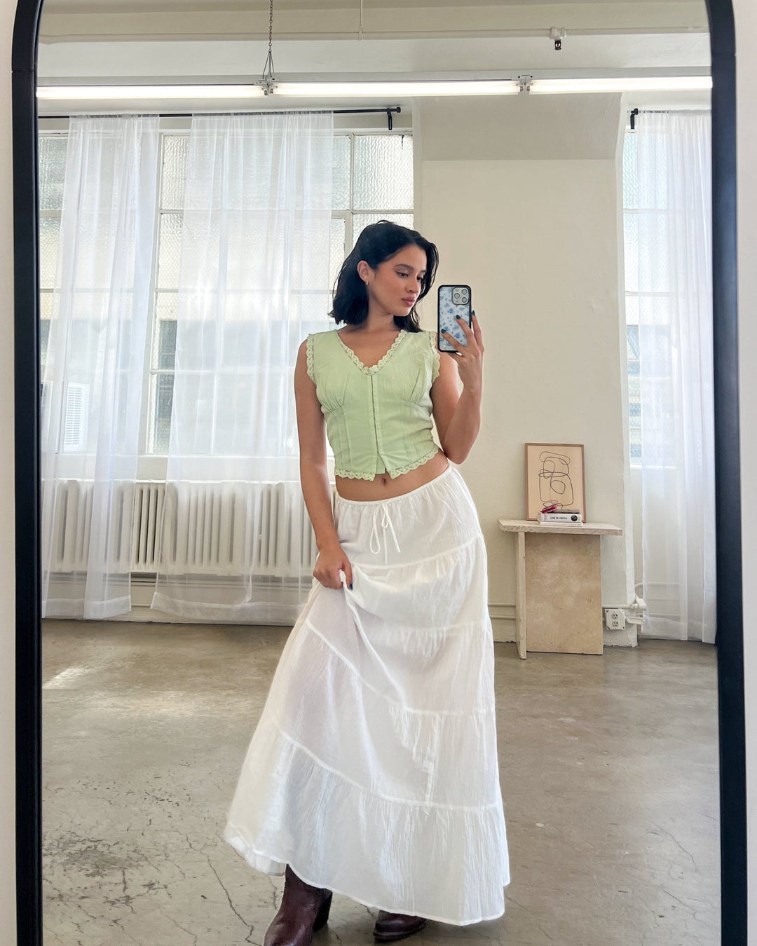 Summer Breeze Tiered Maxi Skirt - Marmol Boutique