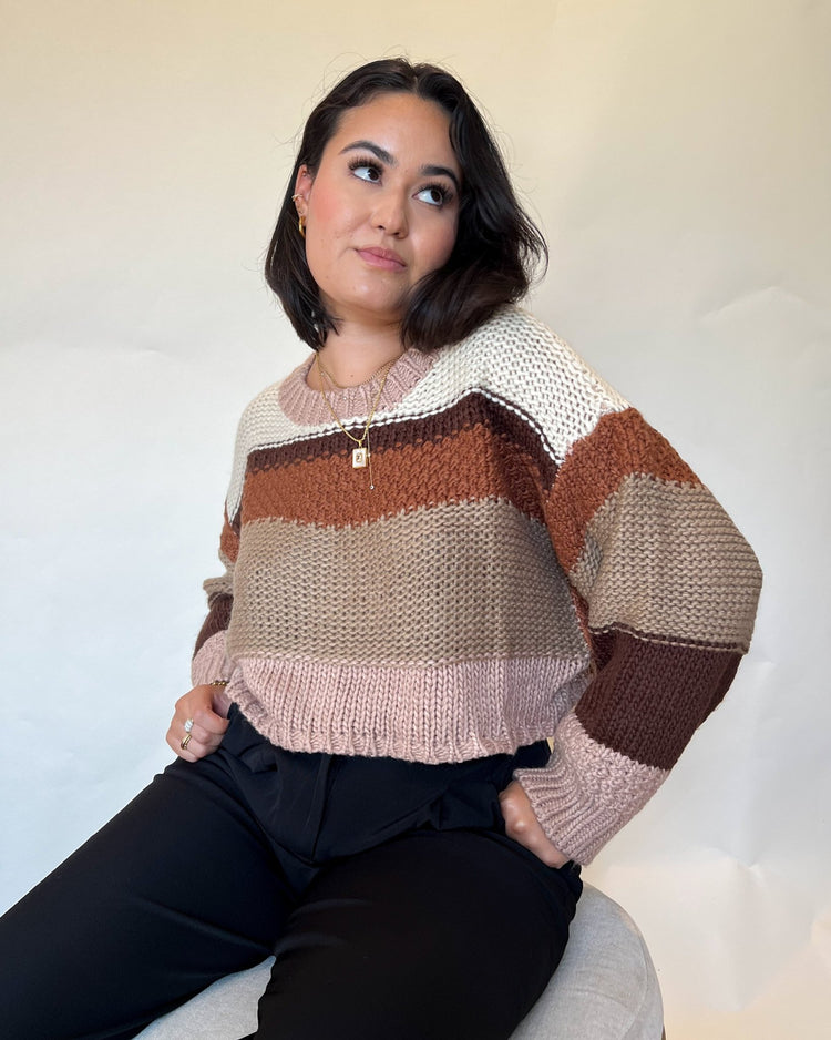 The Ultimate Fall Chunky Knit Sweater - Marmol Boutique