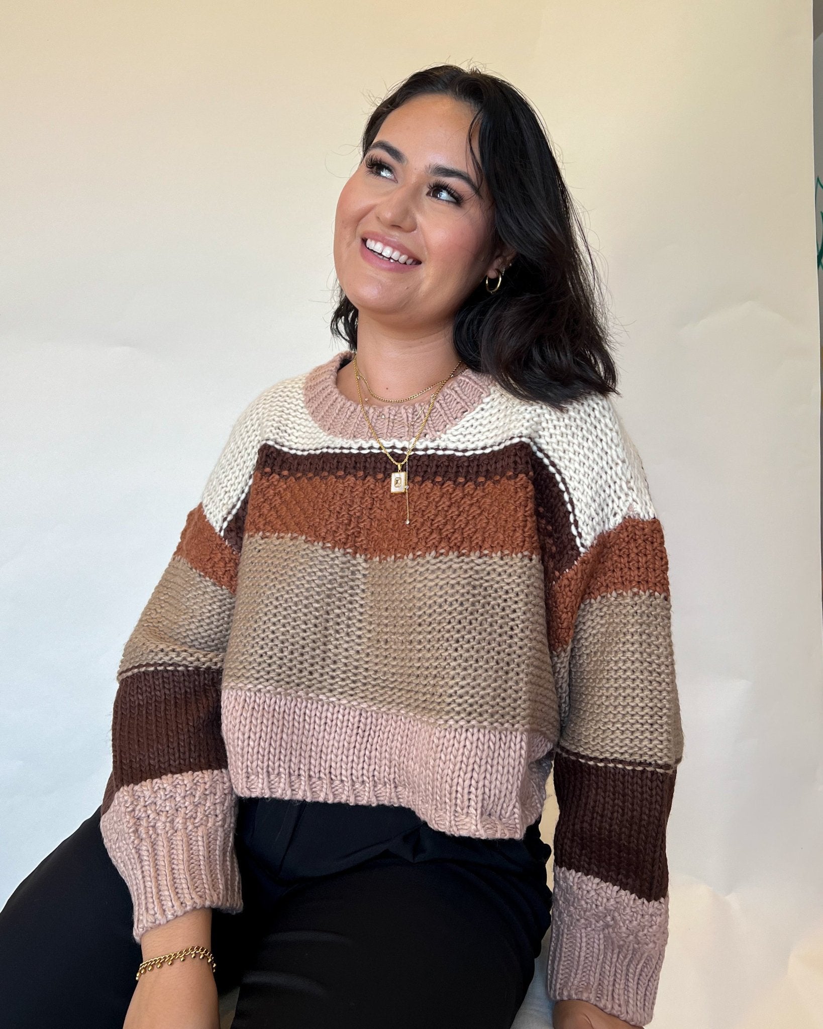 The Ultimate Fall Chunky Knit Sweater - Marmol Boutique